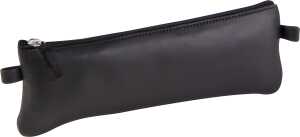 Clairefontaine Schlamperm Leder flach 22x6 Schwarz