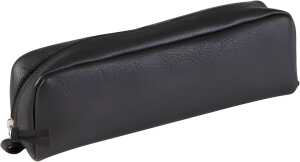 Clairefontaine Schlamperm USED Leder rechteck sw