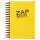 Clairefontaine ZapBook Spiral sort A6 80g 160Bl