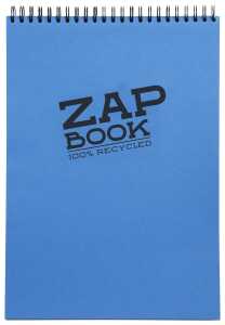 Clairefontaine Skizblk Zap Spiral quer A3 bl 120Bl