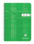 Clairefontaine Registerbuch PP Spirale kar A5 50Bl
