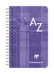 Clairefontaine Registerbuch PP Spir kar 7,5x12 50Bl