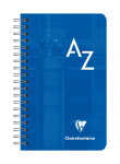 Clairefontaine Registerbuch PP Spir kar 7,5x12 50Bl