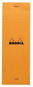 Rhodia Notizblock 74x210 geh lin 80Bl ora