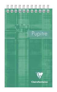 Clairefontaine Spiralblock 103x170 liniert 80Bl