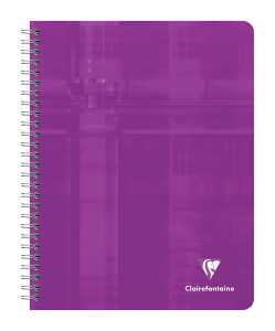 Clairefontaine Regbuch leer Tab Spi kar 17x22 60Bl