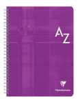 Clairefontaine Registerbuch PP Spir kar 17x22 90Bl