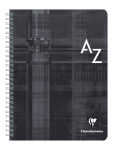 Clairefontaine Registerbuch PP Spir kar 17x22 90Bl