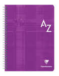 Clairefontaine Registerbuch PP Spir kar 17x22 90Bl
