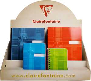 Clairefontaine Thekendisplay aus Karton leer