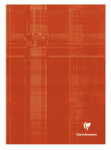 Clairefontaine Notizbuch A4 96Bl unlin. sort CLAIREFONTAINE 9040C