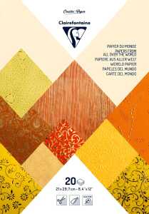 Clairefontaine Block PaaW 20 Bg. A4 orange