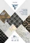 Clairefontaine Block Scrapbook 20 Bg. A4 s/w