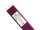 Clairefontaine Seidenpapier 50x75 bordeaux