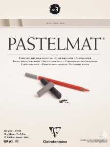 Clairefontaine Pastelmat N°3 18x24 360g 12Bl