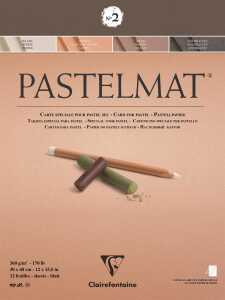 Clairefontaine Pastelmat N°2 30x40 360g 12Bl