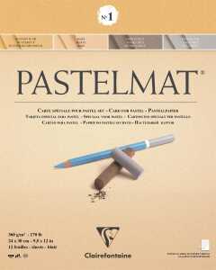 Clairefontaine Pastelmat N°1 24x30 360g 12Bl