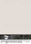 Clairefontaine Pastelmat 50x70 360g hellgrau 5Bl