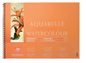 Clairefontaine Aquablock FKorn ETI 300g 24x30 12Bl