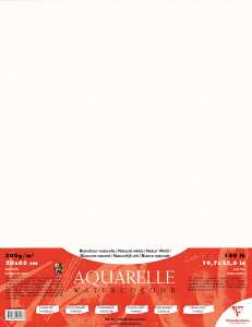 Clairefontaine Blätter lose 50x65 300g feink 5Bl