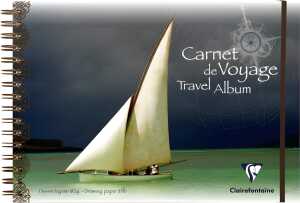 Clairefontaine Reisealbum A4 180g 30Bl Segelschiff