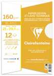 Clairefontaine Technisches Zeichnen 160g A4 12Bl