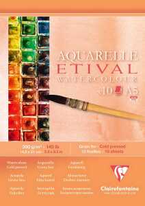 Clairefontaine Aquablock kopfs gel ETI 300g A5 10Bl