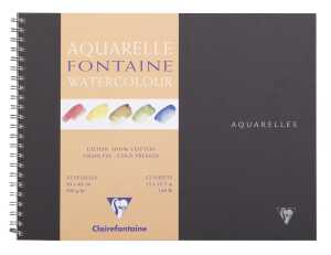Clairefontaine Aquablo. FKorn FON 300g 30x40 12Bl