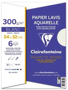 Clairefontaine Aquablock Feink 300g 37x46 m Spirale