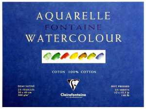 Clairefontaine Aquablo. Hbsat. FON 300g 30x40 25Bl