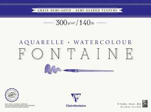 Clairefontaine Aquablo. Hbsat. FON 300g 36x48 25Bl