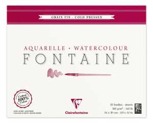 Clairefontaine Aquablo. FKorn FON 300g 24x30 25Bl