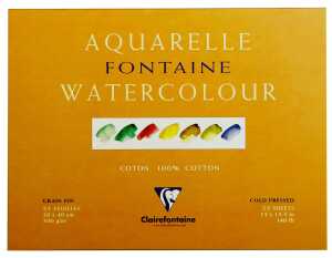Clairefontaine Aquablo. FKorn FON 300g 30x40 25Bl