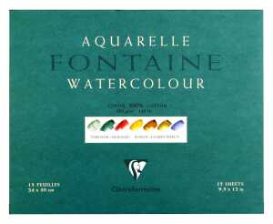 Clairefontaine Aquablo. Torch FON 300 g 24x30 15Bl