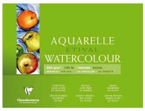 Clairefontaine Aquablo. Rauh ETI 300g 36x48 25Bl