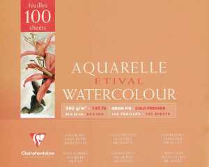 Clairefontaine Aquablo. FKorn ETI 300g 24x30 100Bl