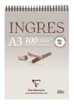 Clairefontaine Ingres A3 Block weiss 80g 100 Bg