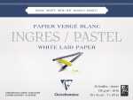 Clairefontaine Ingres 18x24 Block weiss 130g 25Bl