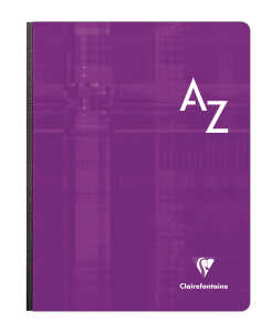 Clairefontaine Registerkladde hart geb kar 17x22 96Bl