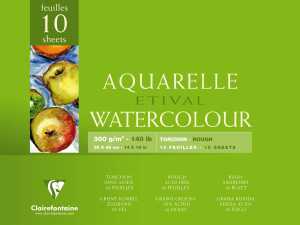 Clairefontaine Aquablock Rauh ETI 300g 36x48 10Bl