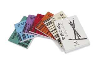 Clairefontaine Skizzenblock Graf it A6 80Bl sort