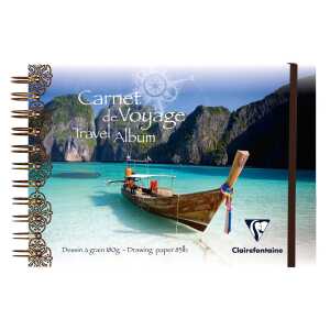 Clairefontaine Reisealbum A5 180g 30Bl Boot