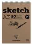 Clairefontaine Skizzenblock A3 90g 50Bl
