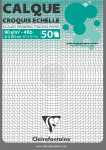 Clairefontaine Block Kalkp Mustervorl A4 92g 50Bl