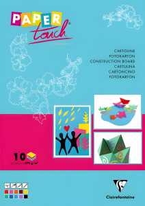 Clairefontaine Fotokarton A3 Block 10Farben 10Bg