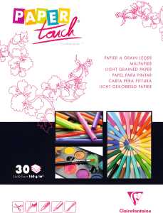 Clairefontaine Malpapier A4 Block 160g wei 30Bl