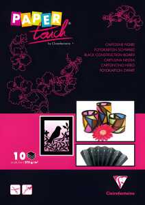 Clairefontaine Fotokarton A4 Block 10 Farben 10Bl