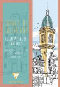 Clairefontaine Malbuch Erwachsene 21x29,7cm Stadt