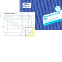 Zweckform 1110 Materialanforderung, DIN A5, vorgelocht, 2...