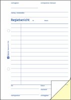 Zweckform 1306 Regiebericht, DIN A5, vorgelocht, 2 x 50...